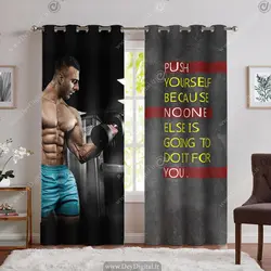 پرده اسپرت ورزشی برای باشگاه بدنسازی PK-6407