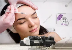 پوستر دیواری جوانسازی پوست با بوتاکس BA-9166 | چاپ دی : دکوراسیون داخلی آنلاین چاپی