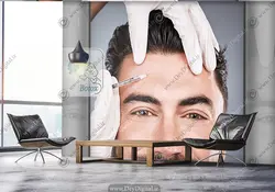 پوستر دیواری سه بعدی طرح بوتاکس BA-9171 | چاپ دی : دکوراسیون داخلی آنلاین چاپی