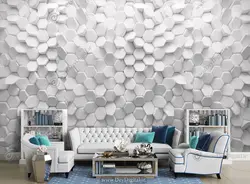 قیمت و خرید پوستر دیواری سه بعدی گچ بری ba-2310 | چاپ دی:تولید کننده کاغذ دیواری سه بعدی پولک