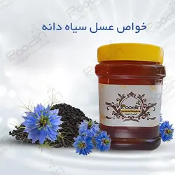 عسل سیاه دانه طبیعی | قیمت عسل سیاهدانه + خواص عسل سیاه دانه