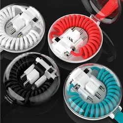 پک مسافرتی کابل شارژ همه کاره مدل Spring