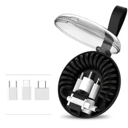 پک مسافرتی کابل شارژ همه کاره مدل Spring