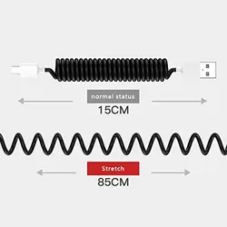 پک مسافرتی کابل شارژ همه کاره مدل Spring