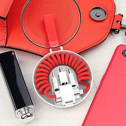 پک مسافرتی کابل شارژ همه کاره مدل Spring