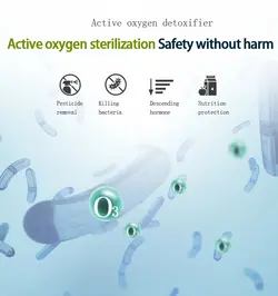 اوزون ساز، ضد عفونی کننده مواد غذایی، میوه و سبزیجات و تصویه هوا مدل 15W