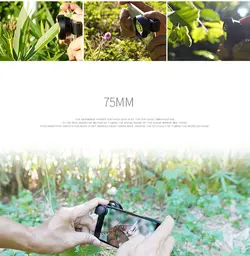 لنز کلیپسی موبایل سوپر ماکرو  IBOOLO  75mm Supe Macro 5-20X