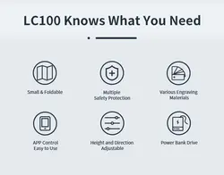 دستگاه حکاکی لیزر ترون هو مدل LC100