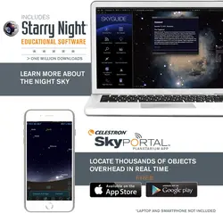 تلسکوپ سلسترون مدل Travel scope 70 همراه با کیت اتصال موبایل کد kit2