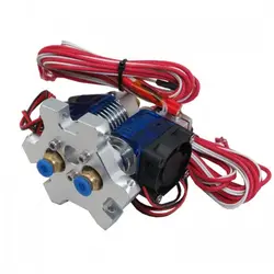 اکسترودر دو نازله E3D-V6 ویژه پرینترهای دلتا