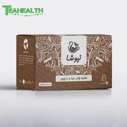 مخلوط چای سیاه و دارچین کیسه ای نیوشا