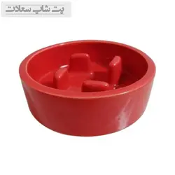 ظرف آرام خور سرامیکی سگ و گربه