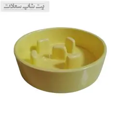 ظرف آرام خور سرامیکی سگ و گربه