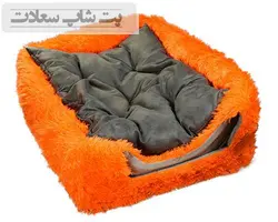جای خواب سگ و گربه مدل کلبه 3 کاره