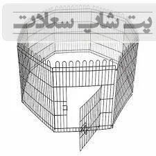 پارک سگ استیل 8 ضلعی ارتفاع 110