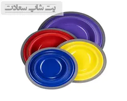 ظرف آب و غذا فلزی رنگ کوره ای زاریکس