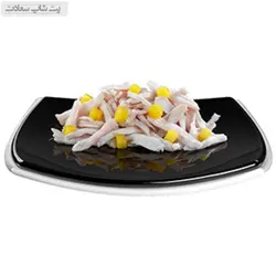 کنسرو غذای گربه جیم‌ کت با طعم مرغ و انبه وزن 70 گرم