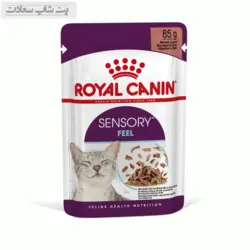 پوچ گربه بد غذا رویال کنین در سس Royal Canin Sensory Feel in Gravy وزن 85 گرم - پت شاپ سعادت