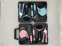 ست قلاده و لوازم بهداشتی سگ مدل DELE