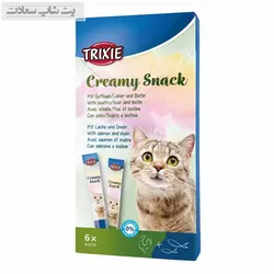 بستنی گربه تریکسی طعم مرغ و ماهی