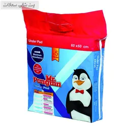 زیرانداز بهداشتی مستر پنگوئن سایز 60*60 بسته 5 عددی