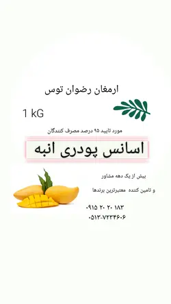 اسانس پودری انبه