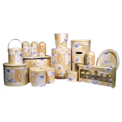 سرویس جهیزیه 23 پارچه طرح پاییز دکورال درب پلیمری بهازکالا کد 16280027