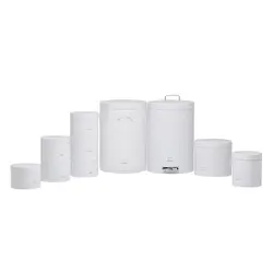 سرویس جهیزیه 10 پارچه سفید درب فلزی بهازکالا کد 16290089