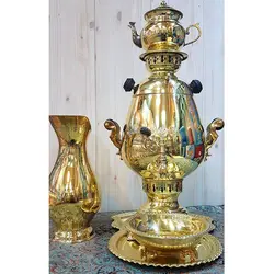 سماور زغالی پاکان 6 لیتری کاپی ساده