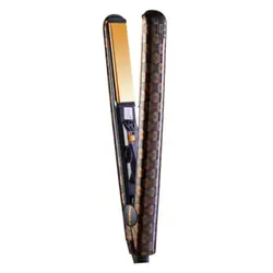 اتو مو سرامیک طلایی ویبره دار پرنسلی مدل PR108AT