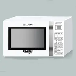 مایکروویو 30 لیتر سولاردم جوجه گردان سفید دلمونتی مدل DL500