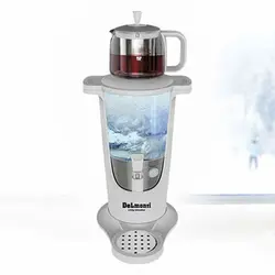 چای ساز سماوری برقی جدید سفید دلمونتی مدل DL445