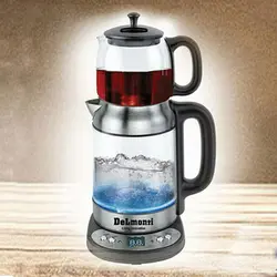 چای ساز پیرکس استیل دیجیتال دلمونتی مدل DL440