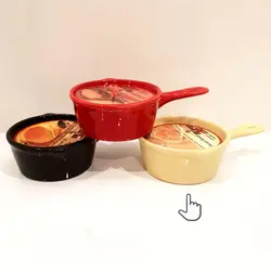 شمع ماهیتابه بزرگ زرد 9513-3