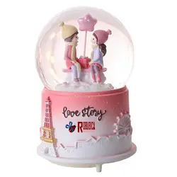 گوی موزیکال مدل کادو عاشقانه