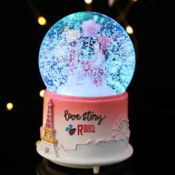 گوی موزیکال مدل کادو عاشقانه