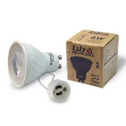 خرید هالوژن ال ای دی LED دلتا مدل 6 وات (بهمراه سوکت) با بهترین قیمت 1402-07-26