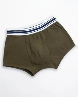 پک دو عددی لباس زیر مردانه باکسر طرح راه راه کد 09427