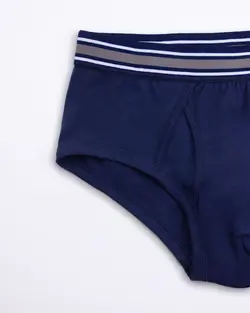 پک دو عددی لباس زیر مردانه اسلیپر طرح راه راه کد 09405