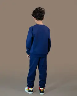 ست بلوز و شلوار ساده زیروتن (لوگو پانچ فلزی)