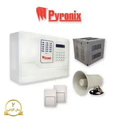 پکیج کامل دزدگیر اماکن سیم کارتی پایرونیکس (دو چشمی) - بروز مارکت