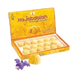 پشمک لقمه زعفرانی