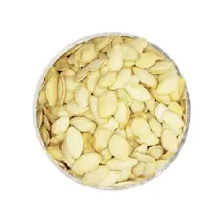 تخمه کدو گوشتی تفت‌داده بی‌نمک