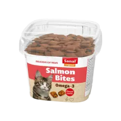 تشویقی ویتامینه گربه سانال با طعم سالمون وزن 75 گرم