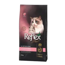 غذای خشک گربه مادر و نوزاد رفلکس پلاس وزن 1.5 کیلوگرم - پت شاپ