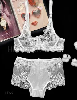 ست لباس زیر مدل جنیفر (سفید)