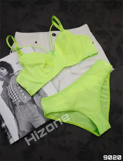 ست لباس زیر زنانه مدل نرمین (فسفری) - hizone