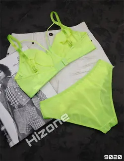 ست لباس زیر زنانه مدل نرمین (فسفری) - hizone