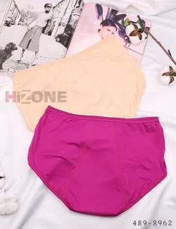 شورتکس نخی چتر رنگی پک دوتایی (صورتی/بنفش)