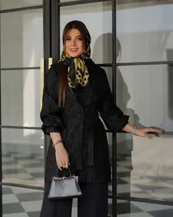 مانتو مشکی اسپرت خاص1402